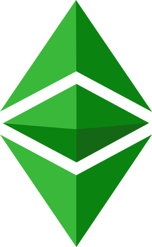 Imagen de vector logo verde