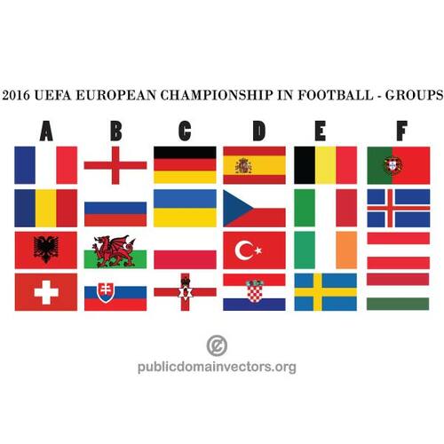 אליפות אירופה בכדורגל עד 2016