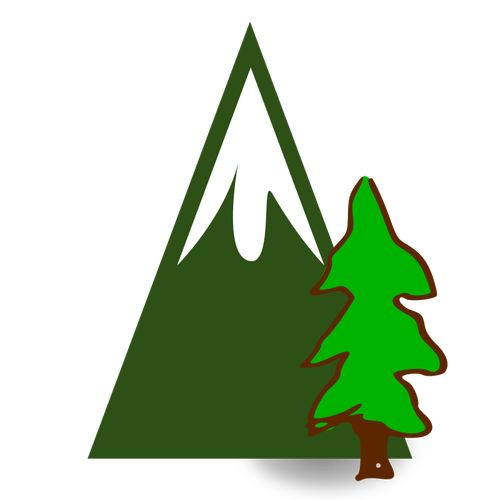 Evergreen fjell