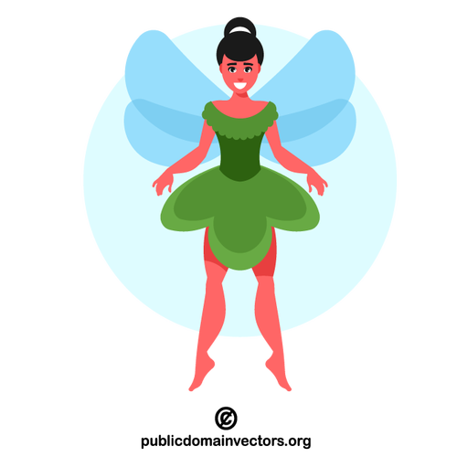 Fairy with wings