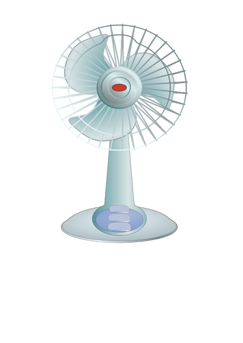 Imagen vectorial de escritorio ventilador