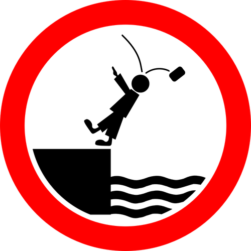 Funny antifascist road sign vector image