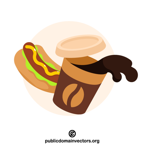 Fast-Food-Symbol-Vektor