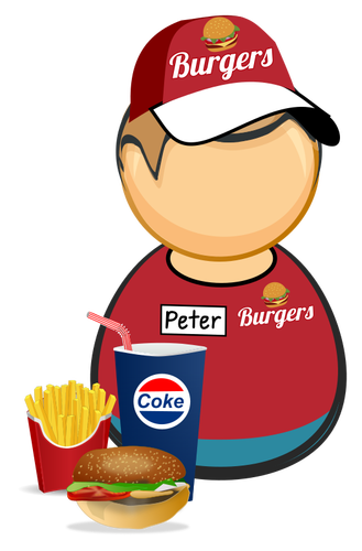 Fast food worker