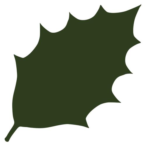 Leaf silhouette vektor