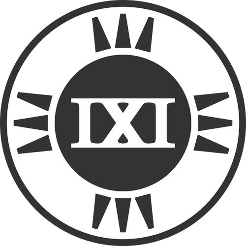 האיור וקטורית לוגו המותג בדיונית