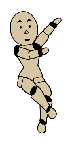 Dancing figure