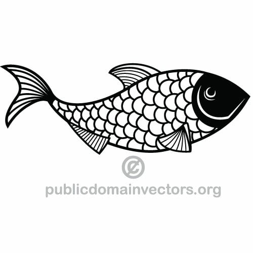 Grafika wektorowa ryb