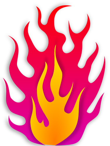 Fiamme rosa