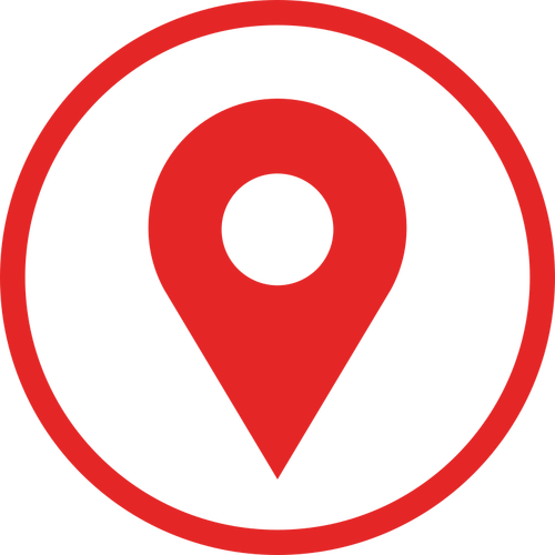 Icono de ubicación de red