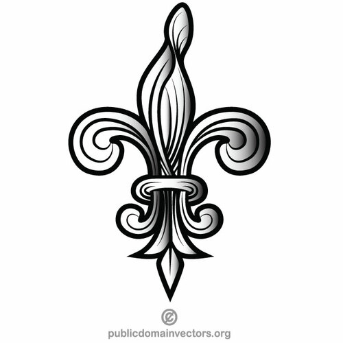 Fleur-de-Lis Simbol