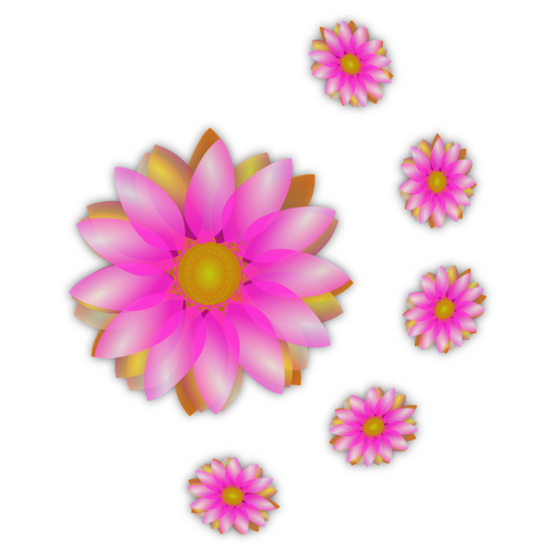 Flowers graphic vector