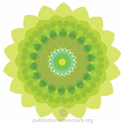 Flower vector graphics