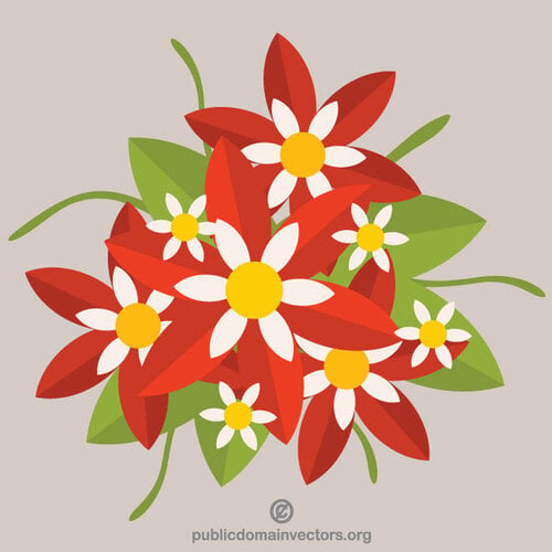 flower bouquet clip art | Public domain vectors