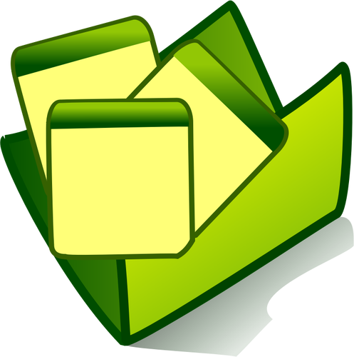 Vector drawing of application folder icon