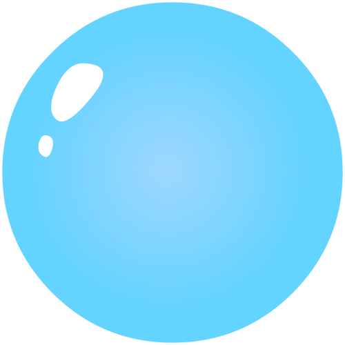 Blue bubble