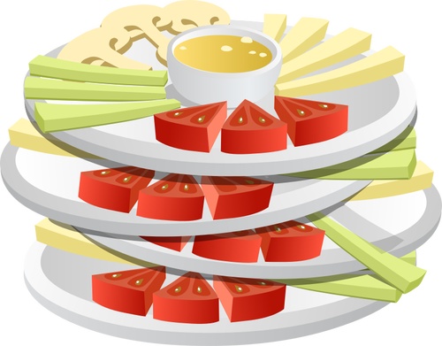 Crudités de comida