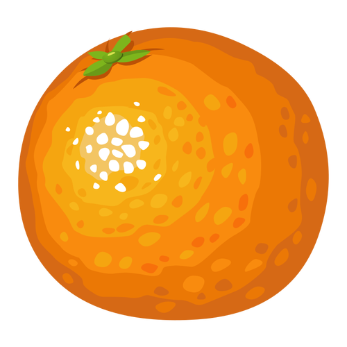 Frutta arancione fresca
