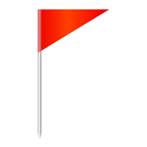 Hoek vlag Vector Image