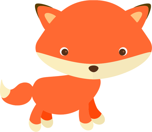 Cartoon fox