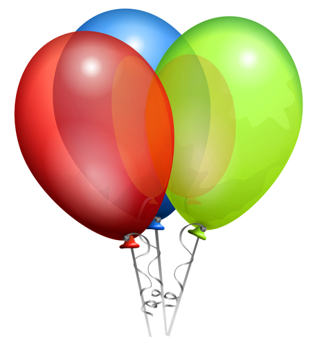 Balloons vector drawing