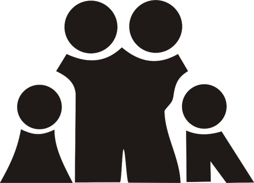 Family icon vector
