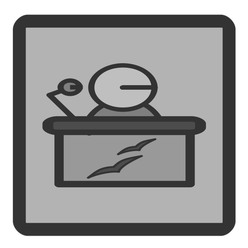 Presentation speaker icon