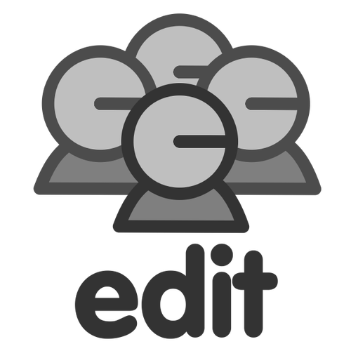 Edit group icon