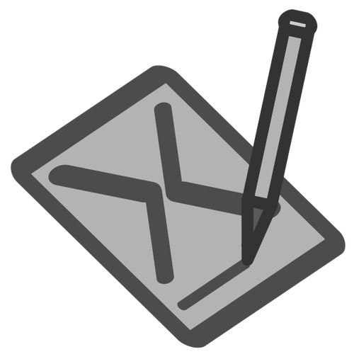Notebook pencil icon