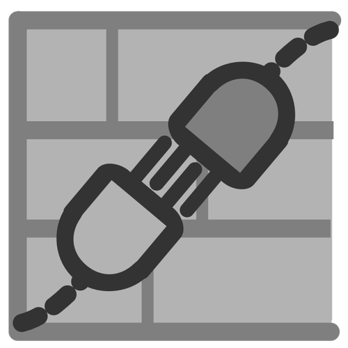 Ícone de arte de clipe de conexão