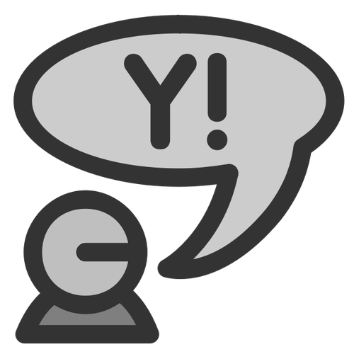 ClipArt-Vektor für das Messenger-Symbol