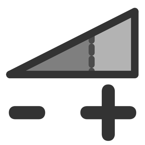 Arte del clip del icono de volumen de audio
