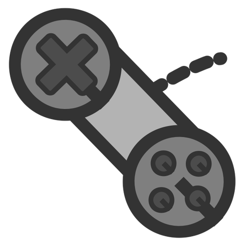 Arte de clipe de ícone do controlador de jogo