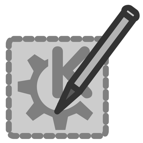 Edit document clip art symbol