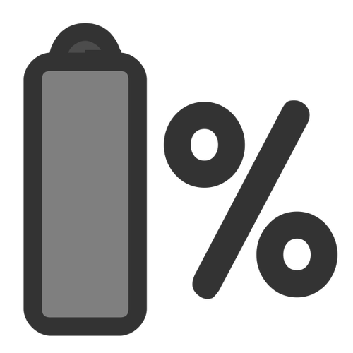 Indikator för batteriladdning