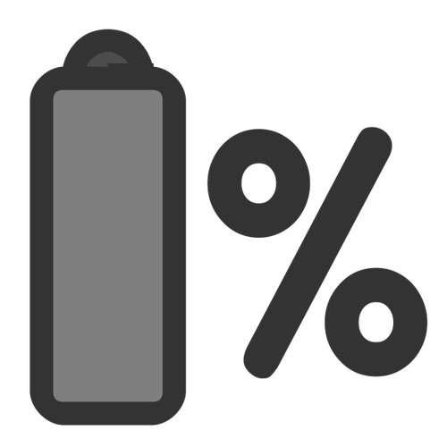 Battery charging indicator