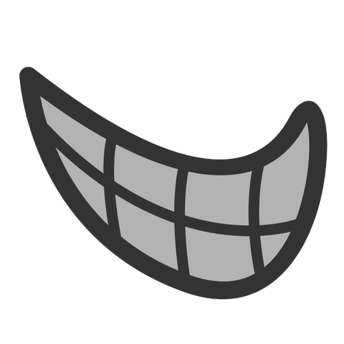 Image clipart de l’icône de la bouche