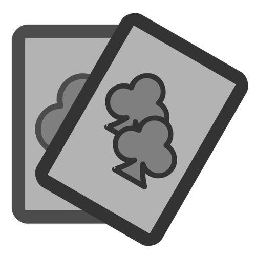 Playing cards poker icon