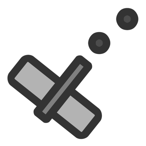 Icône vectorielle satellite dans l’espace