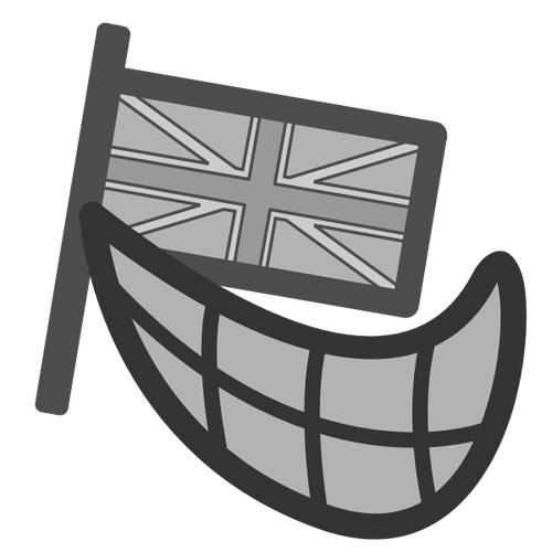 ClipArt mit britischem Flaggensymbol