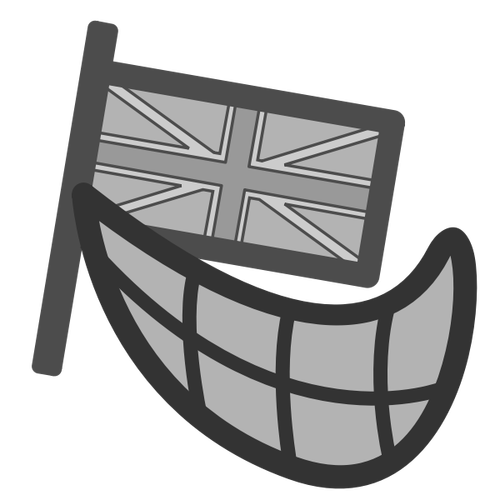 ClipArt mit britischem Flaggensymbol