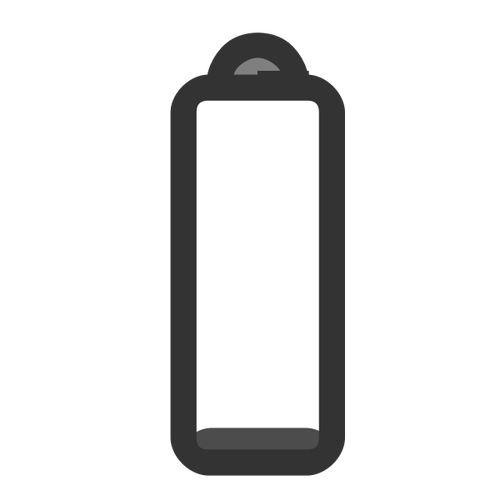 Portátil sin icono de carga de batería