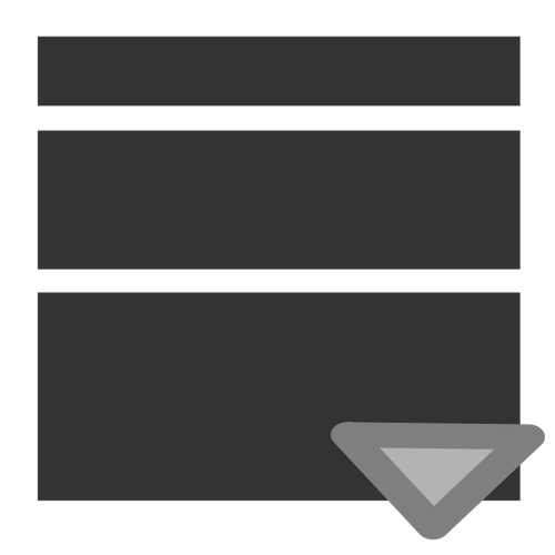 Line width icon symbol