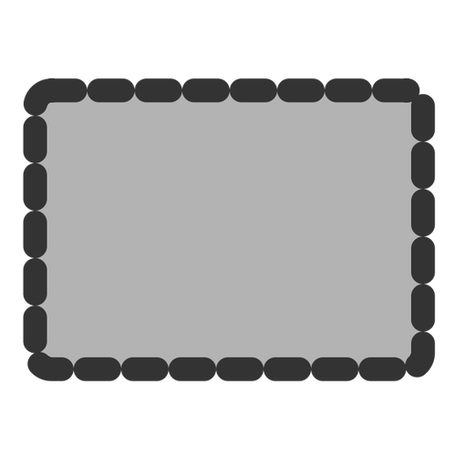 Мини-прямоугольник значок