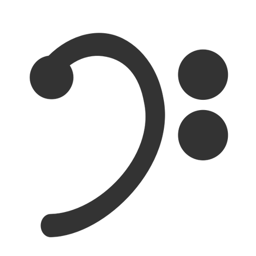 Clef ikon symbol