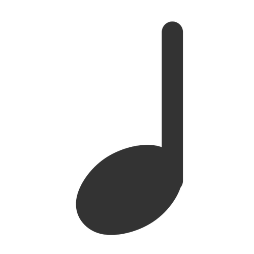 Quarter note symbol