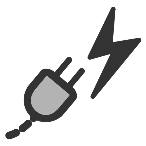 ClipArt-bild för Power-ikon