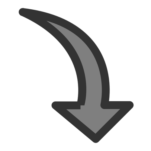 Drehen im Uhrzeigersinn Symbol