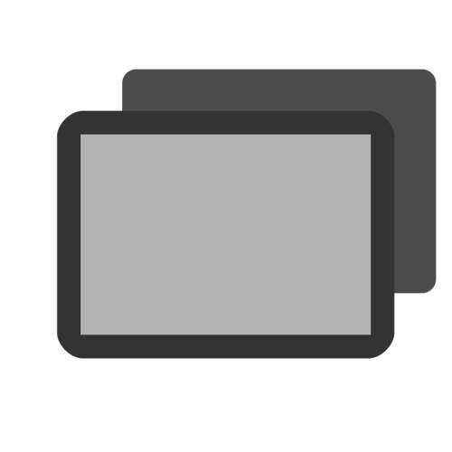 ClipArt-ikonen För skuggeffekt