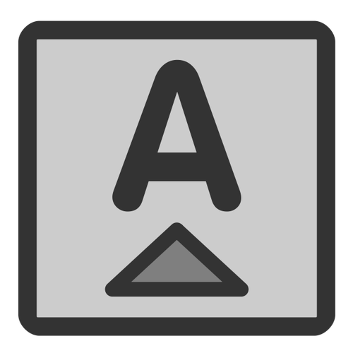 Superscript text vector icon